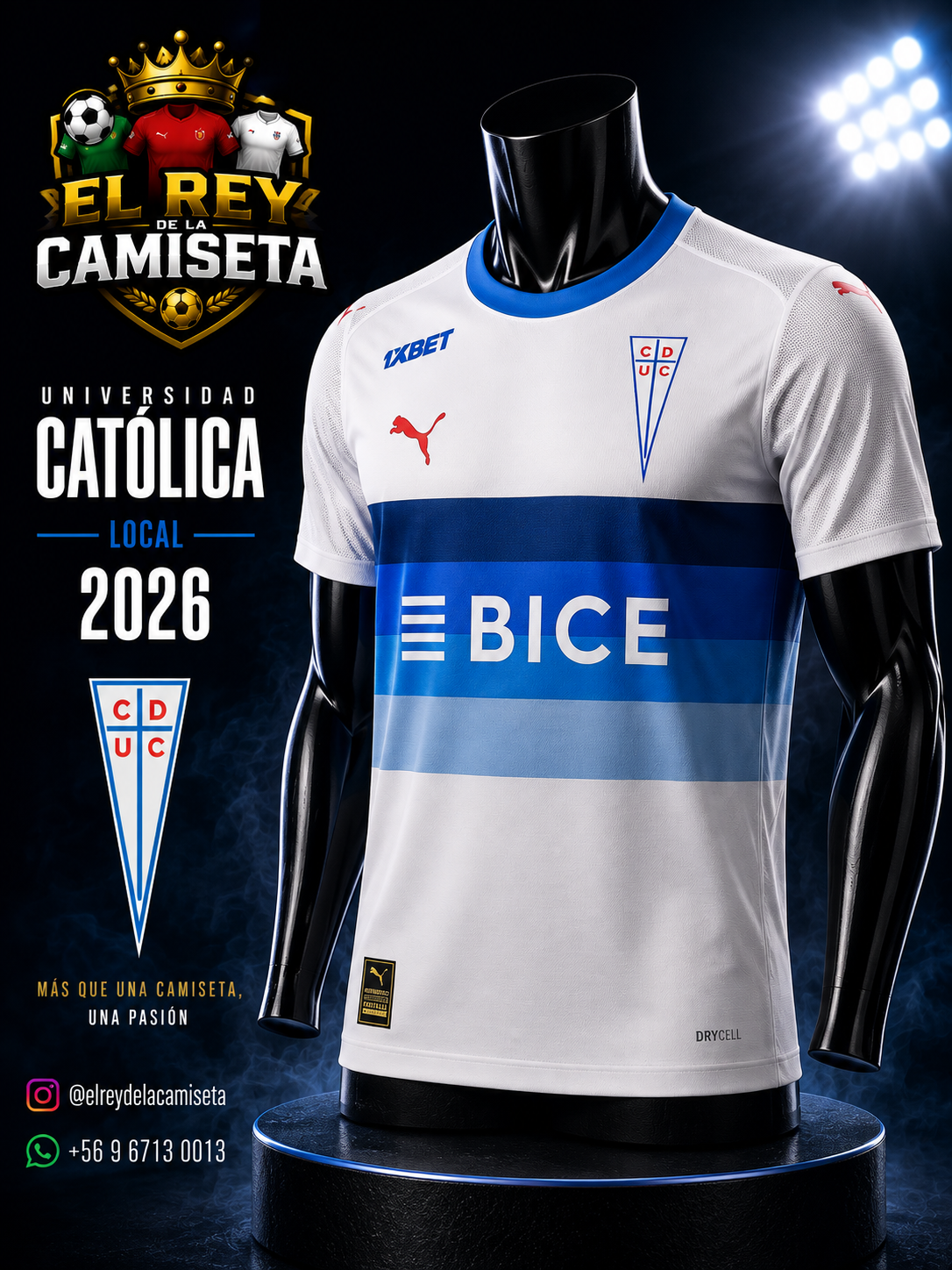 Camiseta Católica local 2026