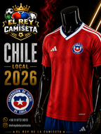 Camiseta Chile local 2026