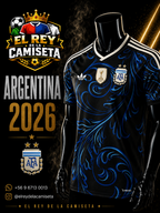Camiseta Argentina visitante 2026