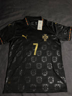 Camiseta Portugal Negra 2026 Ronaldo 7