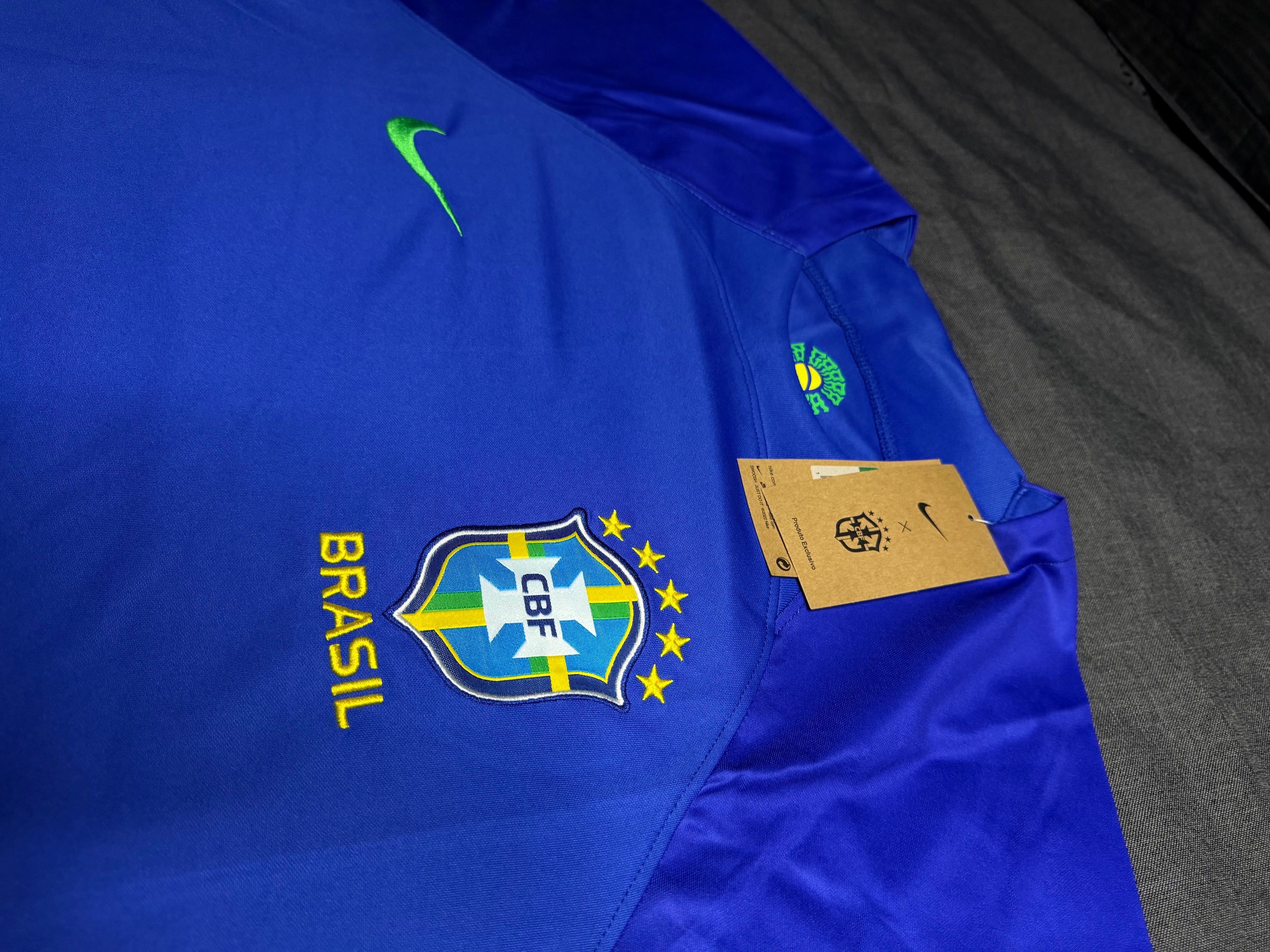 Camiseta Brasil visitante 22/23