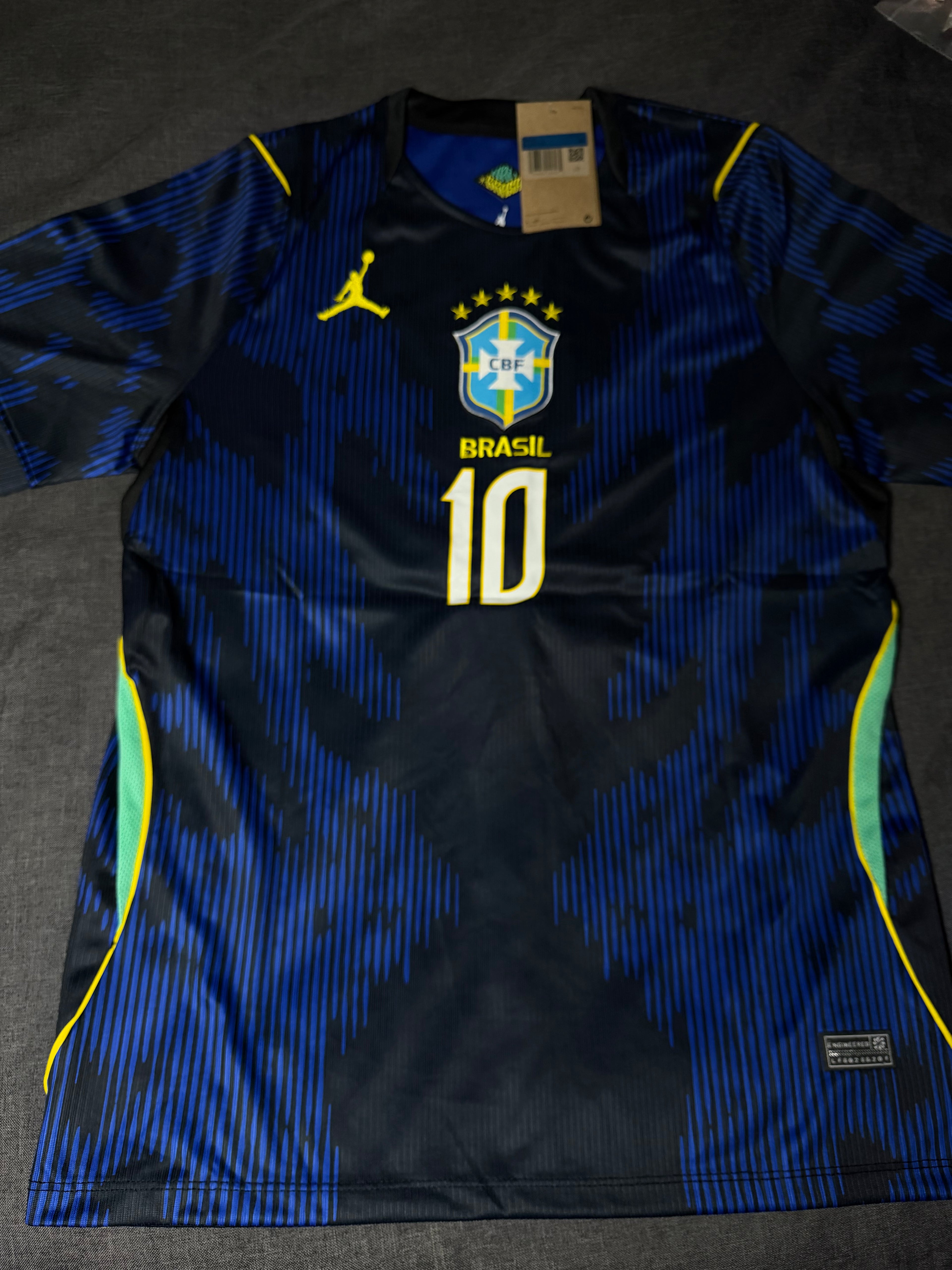 Camiseta Brasil Visita 26/27  Neymar Jr. 10