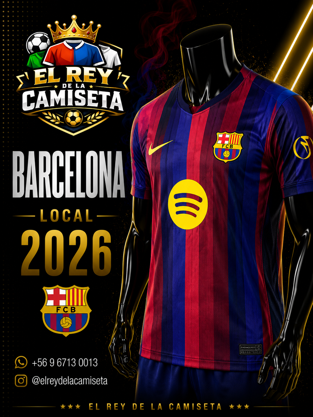 Camiseta Barcelona local