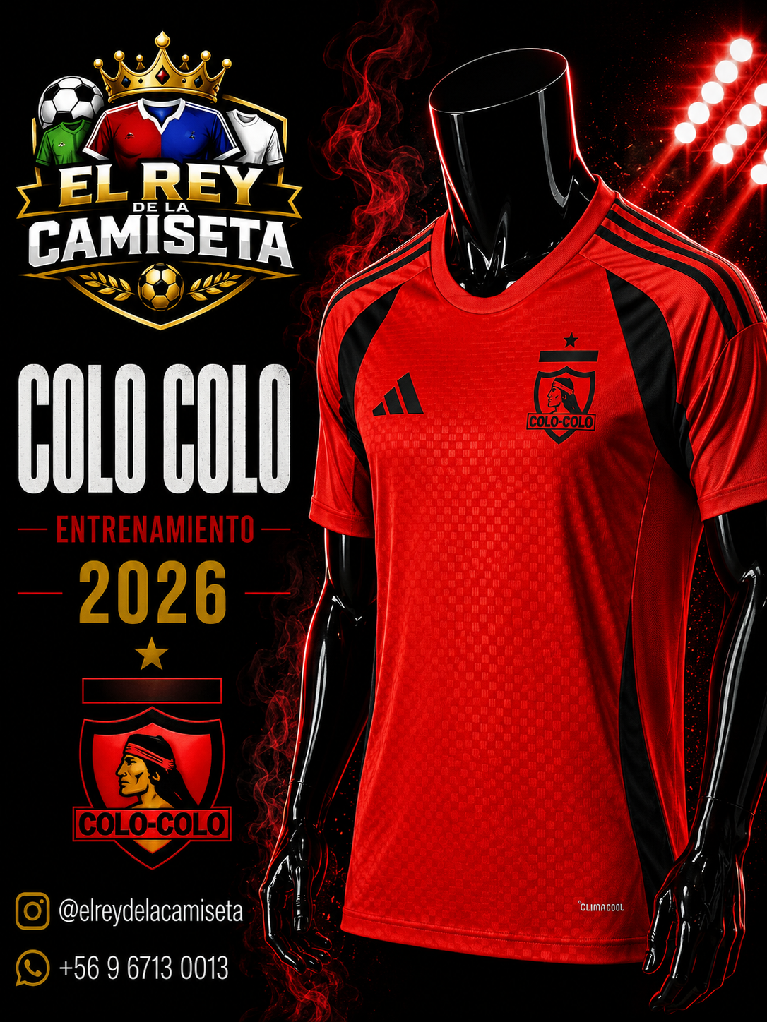 Camiseta Colo-Colo entrenamiento