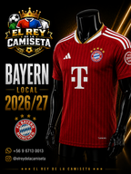 Camiseta Bayern Múnich local 26/27