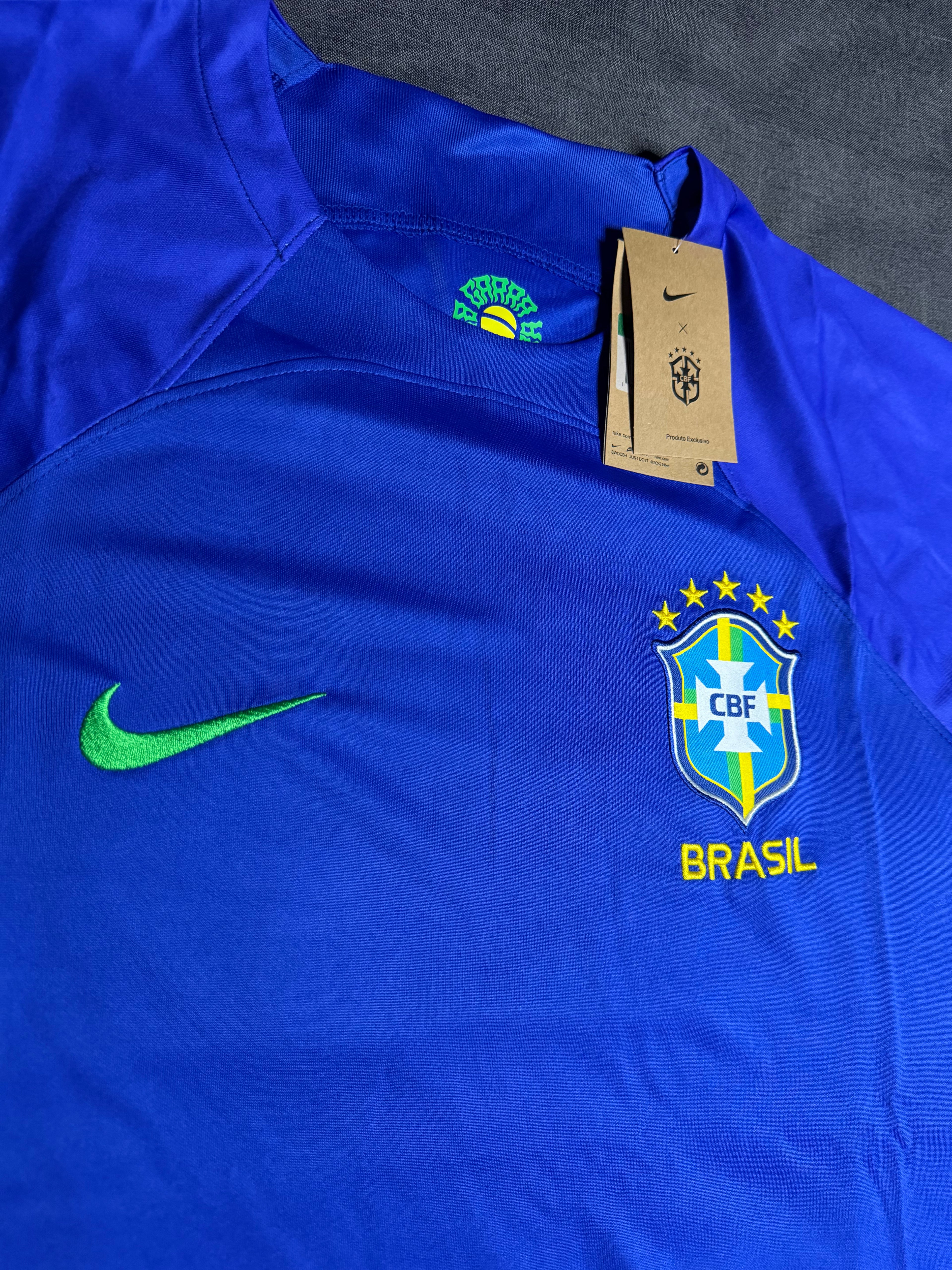 Camiseta Brasil visitante 22/23