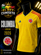 Camiseta Colombia local 2026