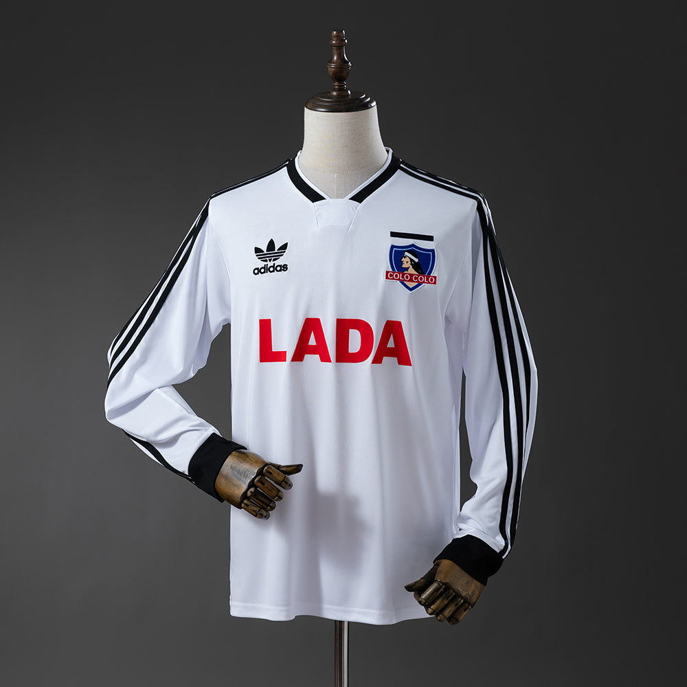 Camiseta Colo-Colo Retro Local Manga Larga 1991