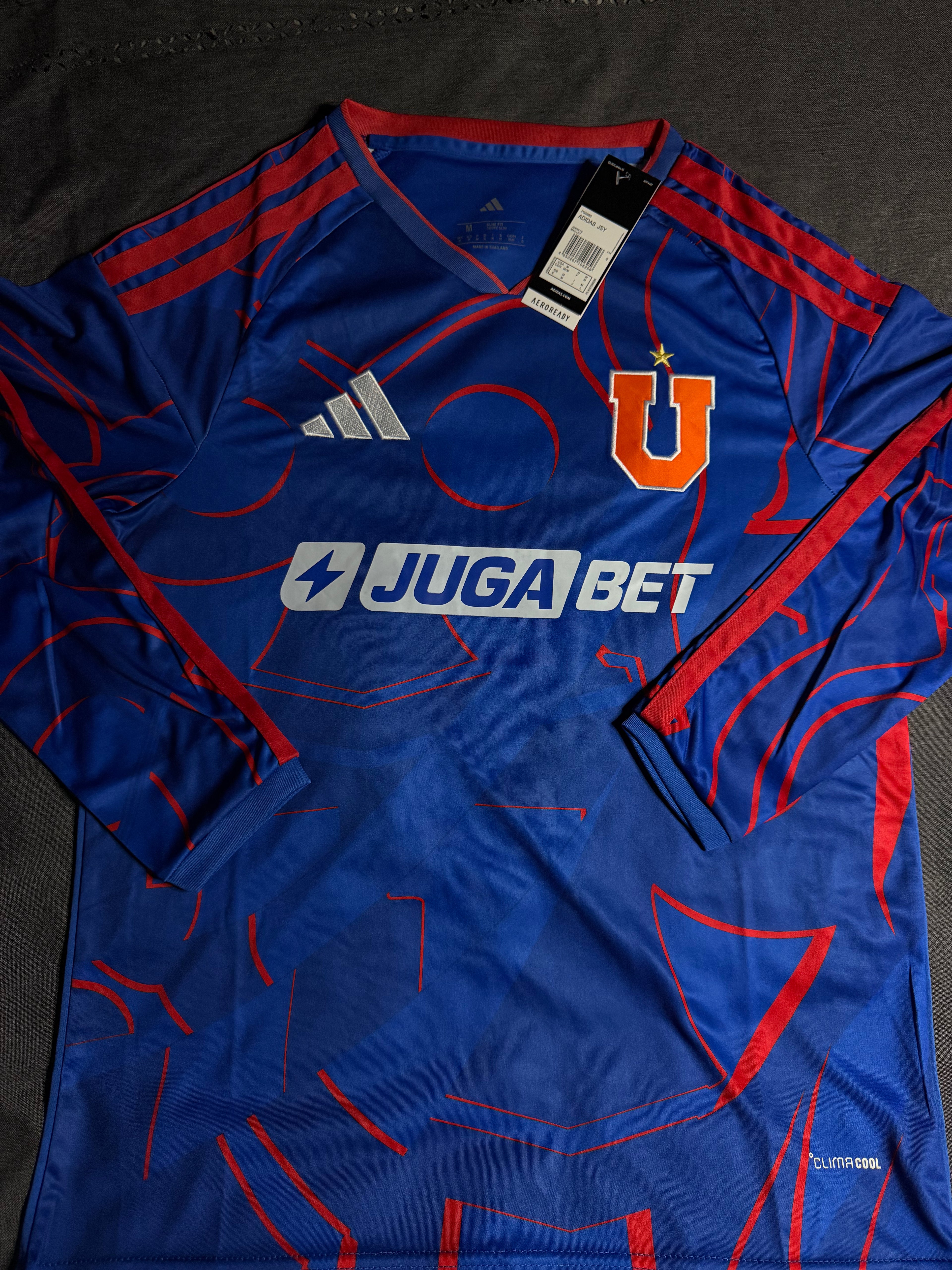 Camiseta U. de Chile manga larga