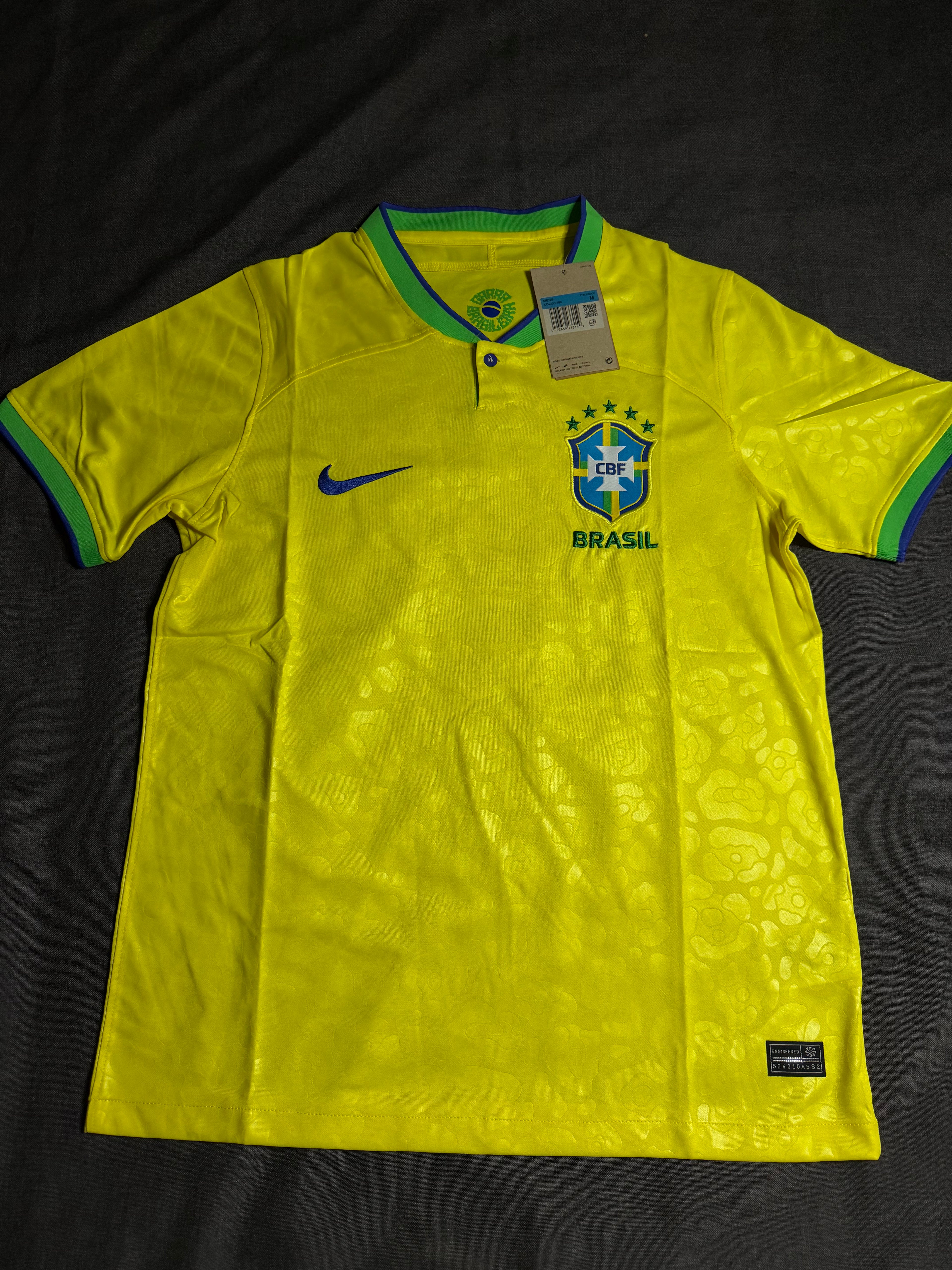 Camiseta Brasil local 22/23