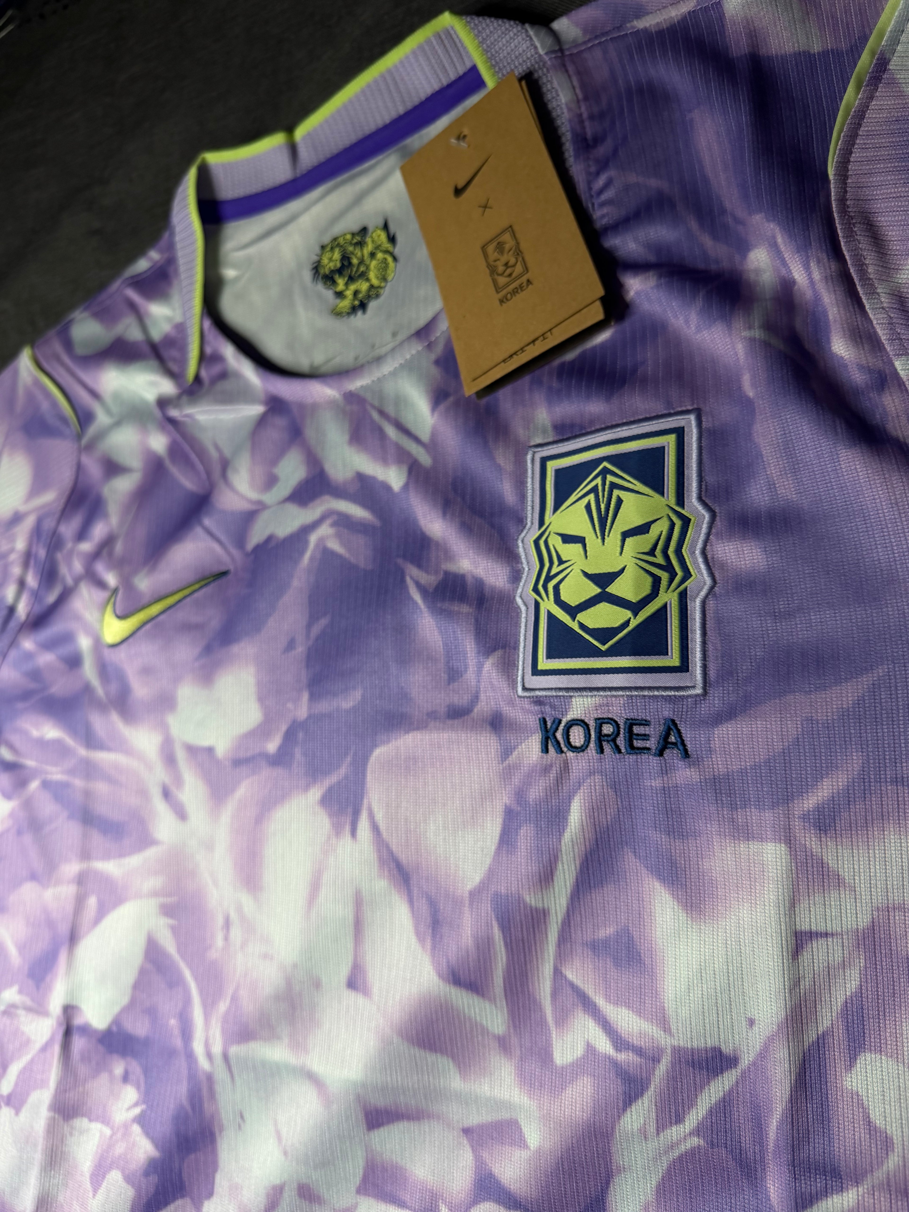 Camiseta Corea del Sur morada