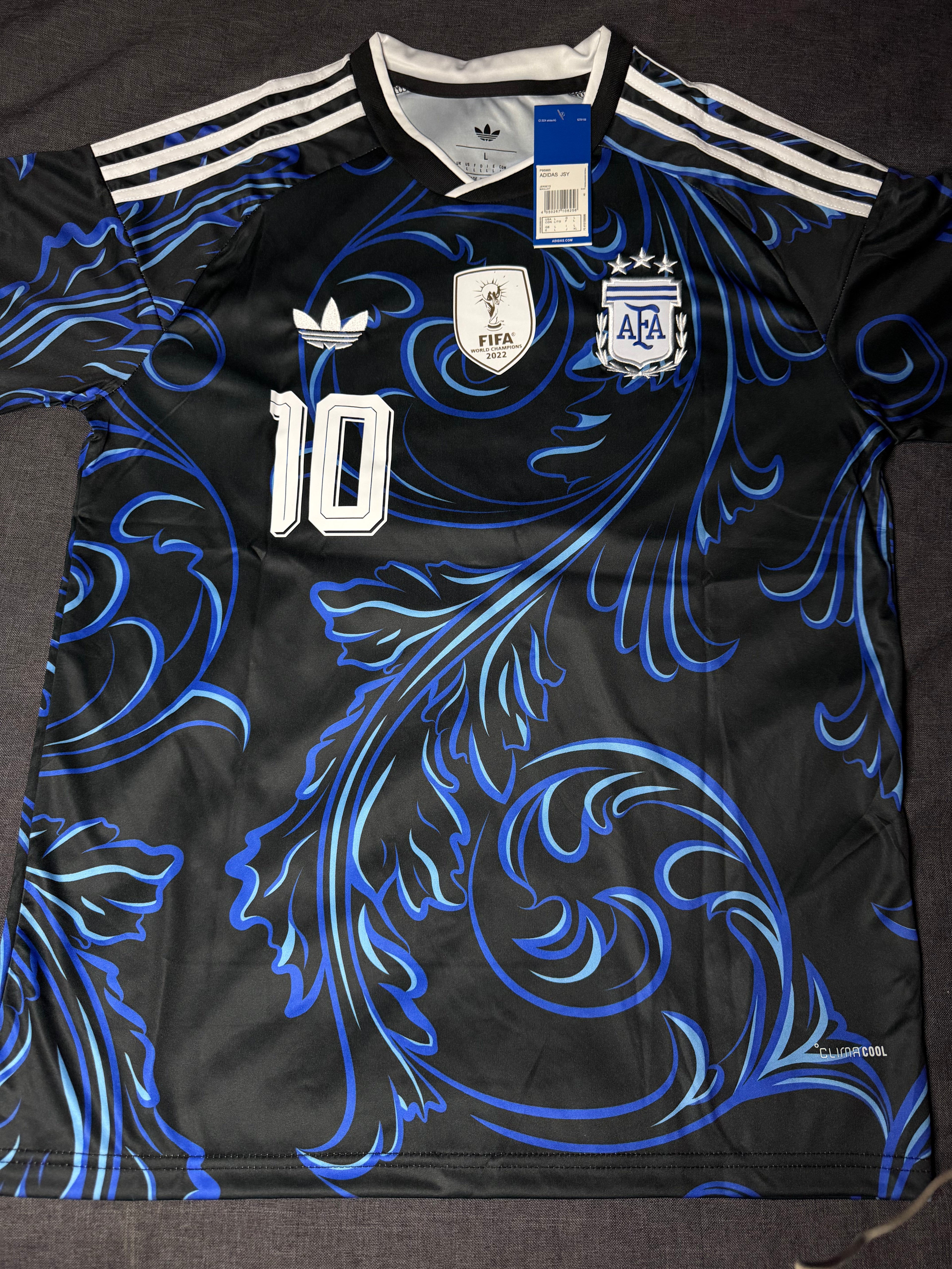 Camiseta Argentina visita Messi 10